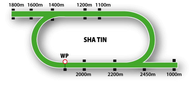 Sha Tin Course Map Sha Tin Course Map